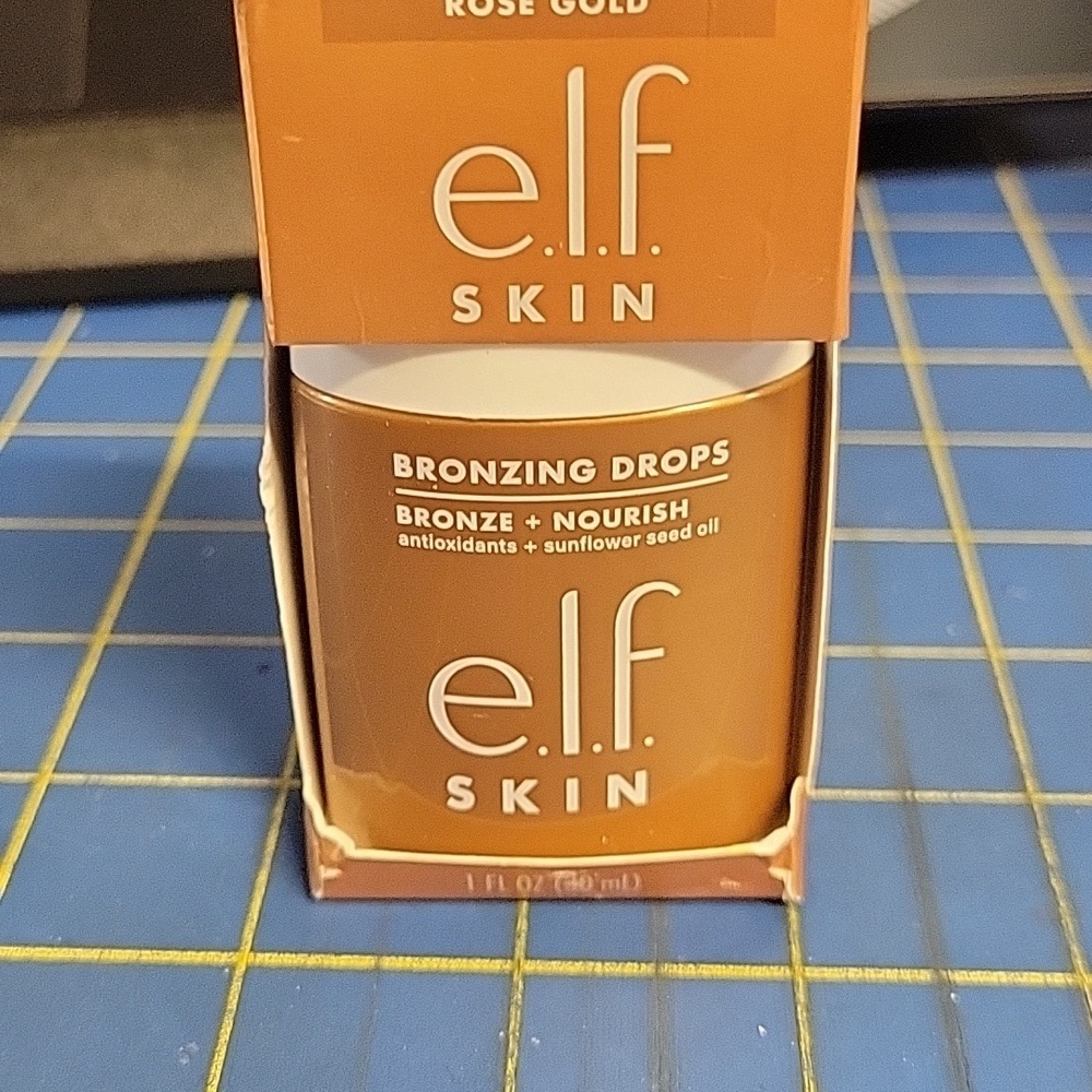 e.l.f. Skin Rose Gold Bronzing Drops 30ml New In Box